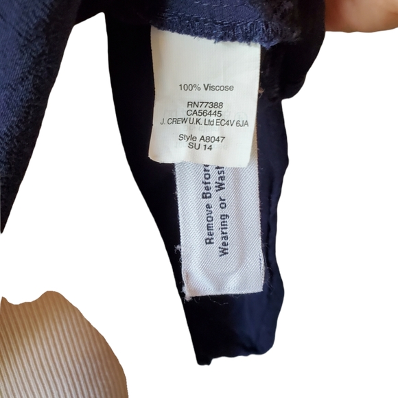 Madewell Womens Sz S Navy Blue Novella Henly Tank Top - Picture 7 of 8